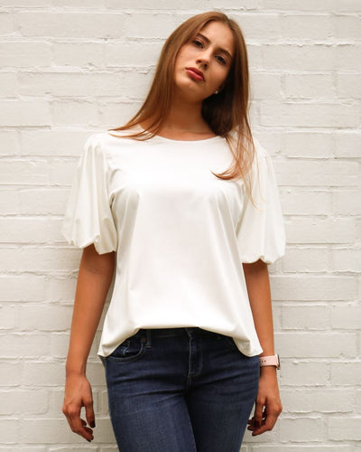 Samantha Top White