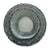 Jordan Glass 9"Woven Finish Vase Gray