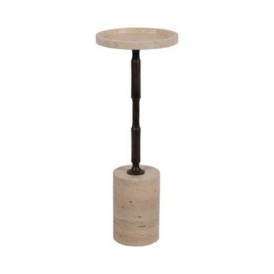 Comino Short Travertine Table