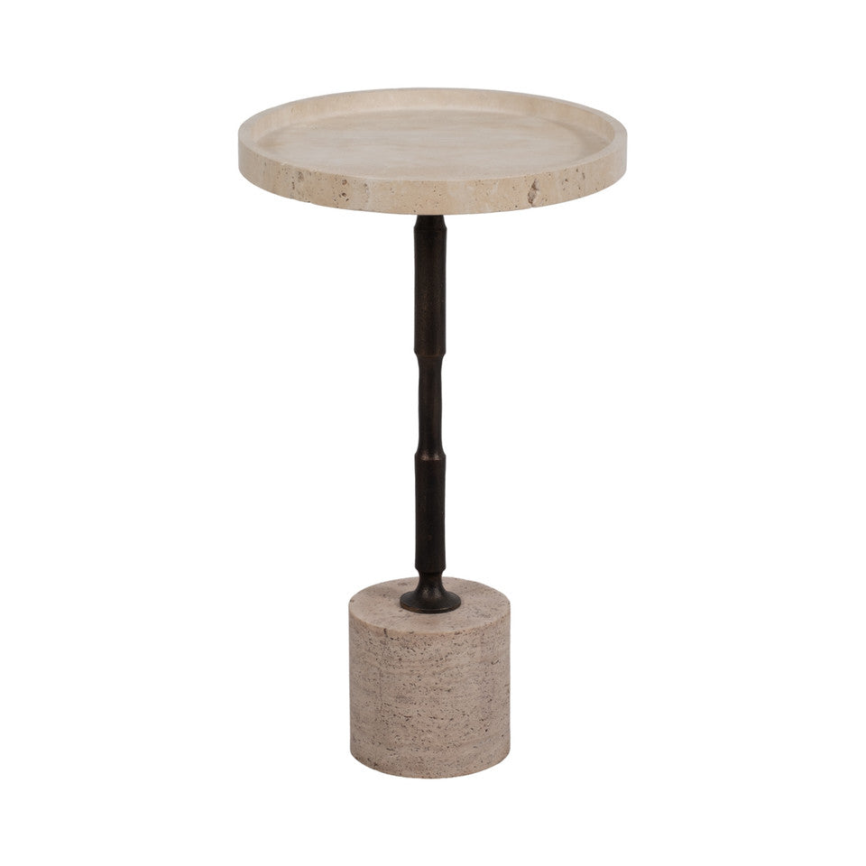 Comino Tall Travertine Table