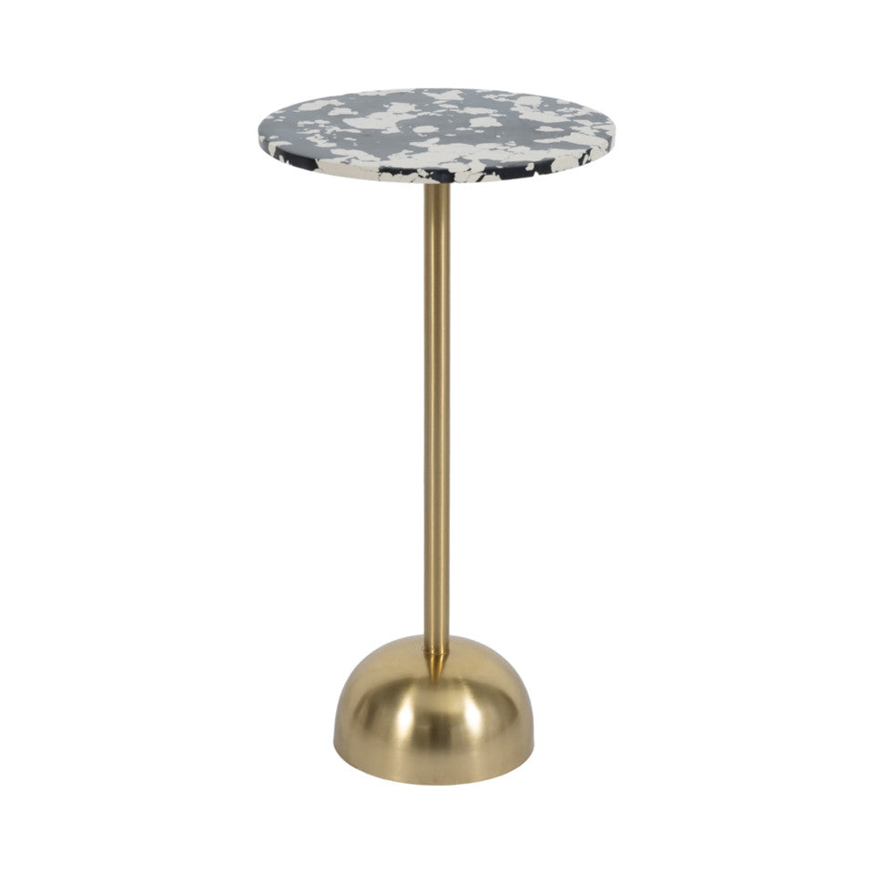 Hathie Gold Accent Table