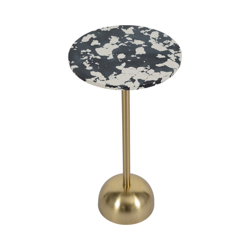 Hathie Gold Accent Table