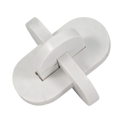 Liam Marble Knots White 9inch