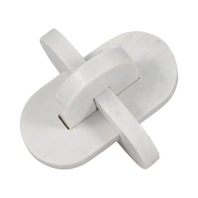 Liam Marble Knots White 9inch