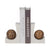 Rikard Marble Bookend White Brown