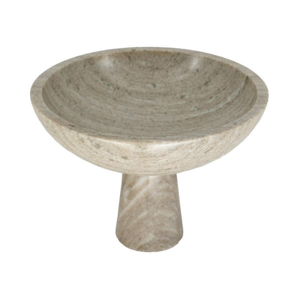 Dafne Marble Bowl Beige 13inch