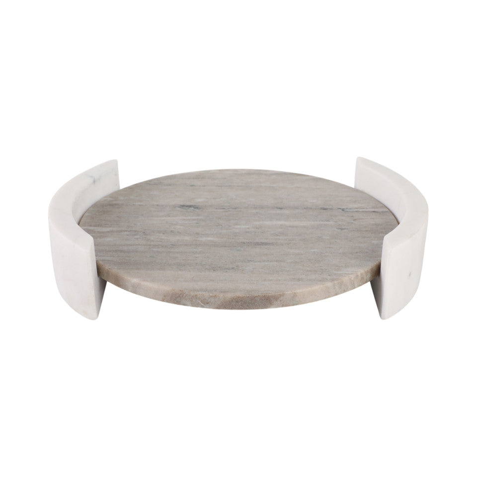 Harding Marble Tray Tan