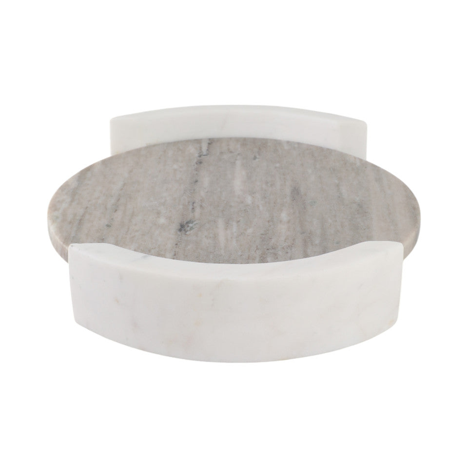 Harding Marble Tray Tan