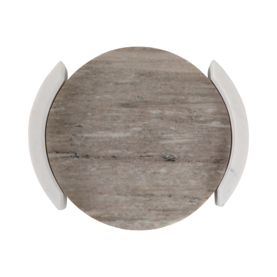 Harding Marble Tray Tan