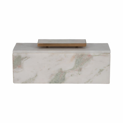 Salina Marble Box White