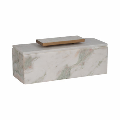 Salina Marble Box White