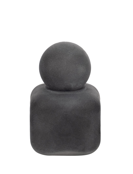 Mason Glass Bottle Black 5inch M