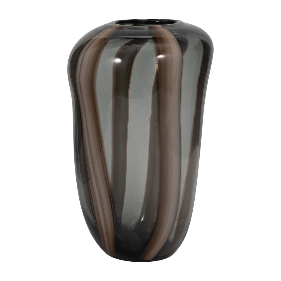 Bayle Glass Vase Brown 13inch L