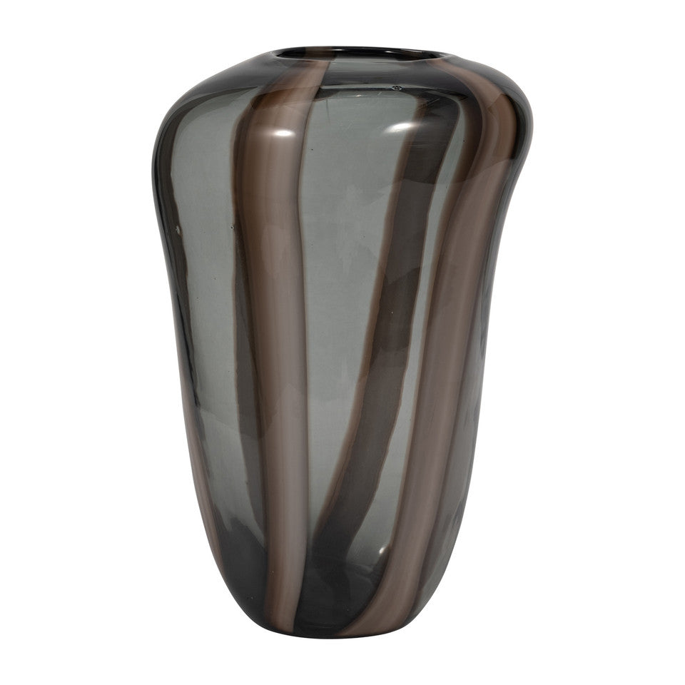 Bayle Glass Vase Brown 13inch L