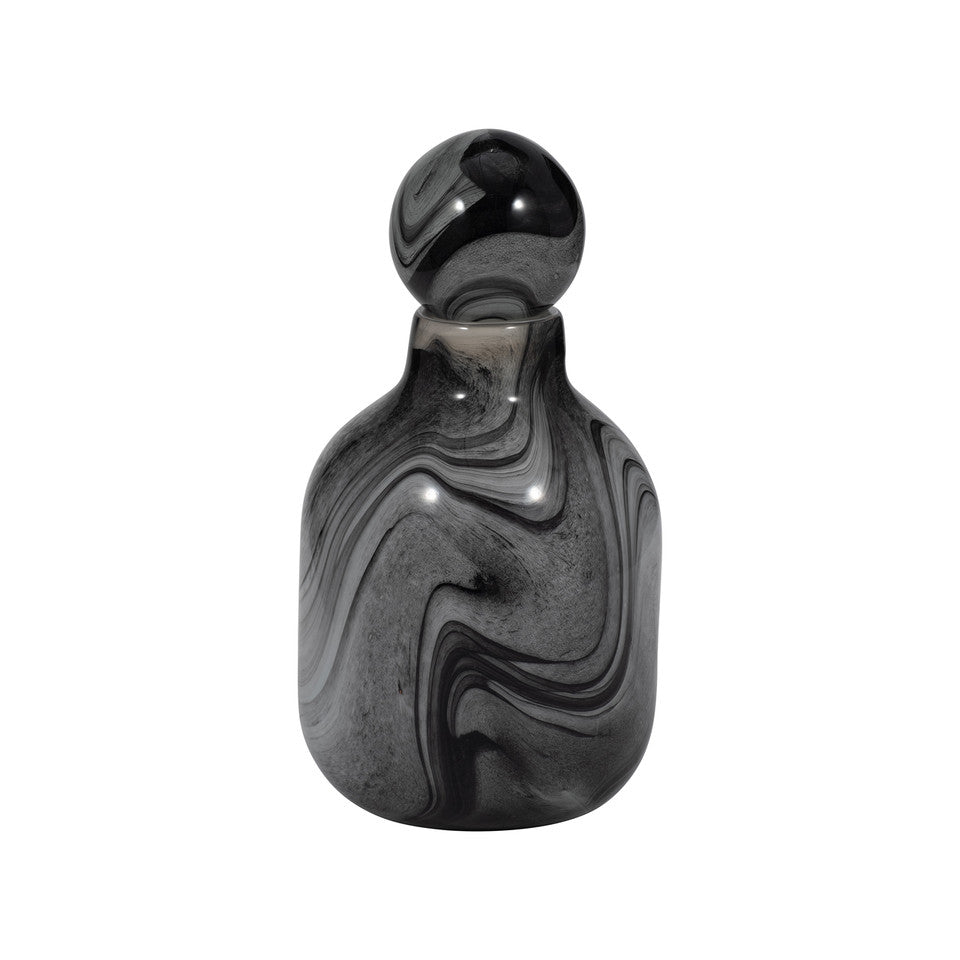 Katrina Gray Glass Bottle 13inch