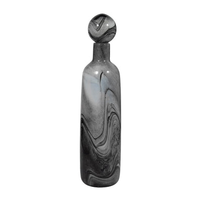 Katrina Gray Glass Bottle 22inch