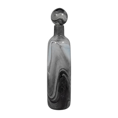 Katrina Gray Glass Bottle 22inch