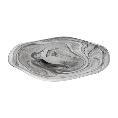 Katrina Gray Glass Plate