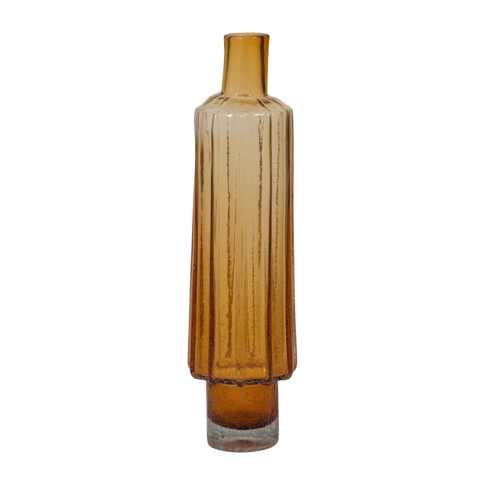 Sloan Amber Glass Vase