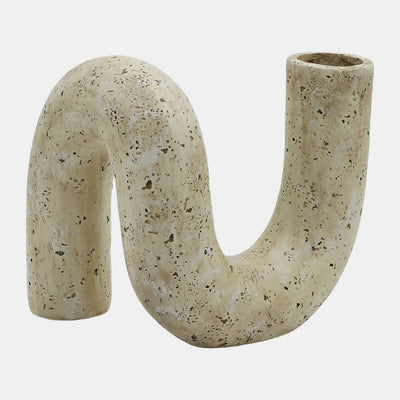 Karnora Curly Vase Natural 7inch