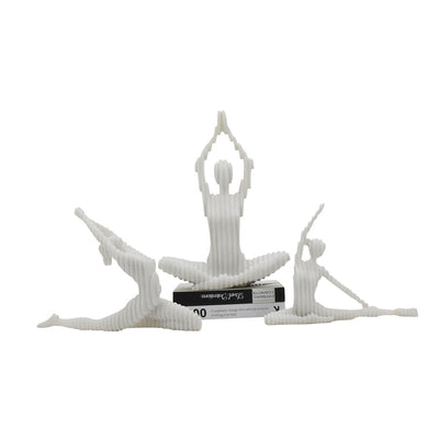 Ketsora Yoga Statuary White 16inch L