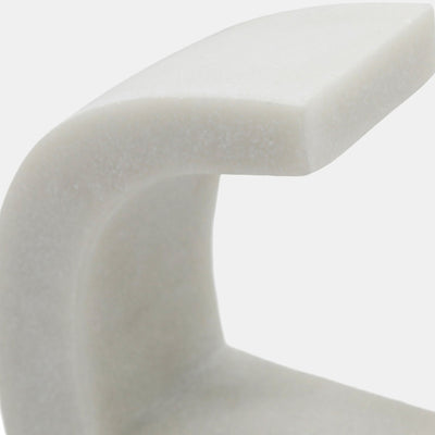 Quote Bookends White 10 inch