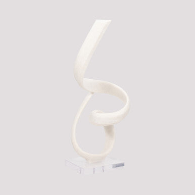 Kassani Oversized Quartz Resin Statuary White