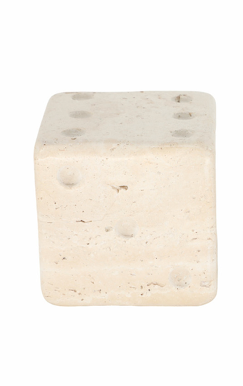 Mistry Travertine Dice