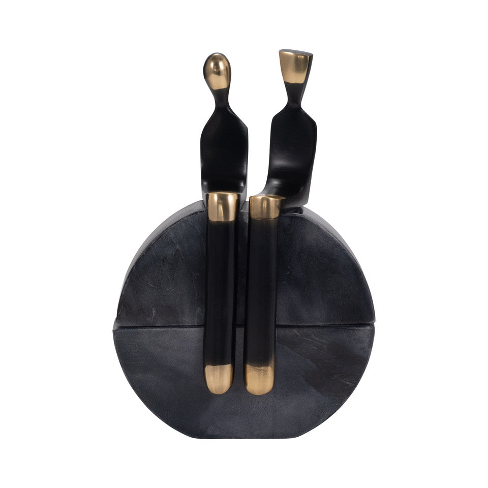 Sheldon Couple Statuary Gray