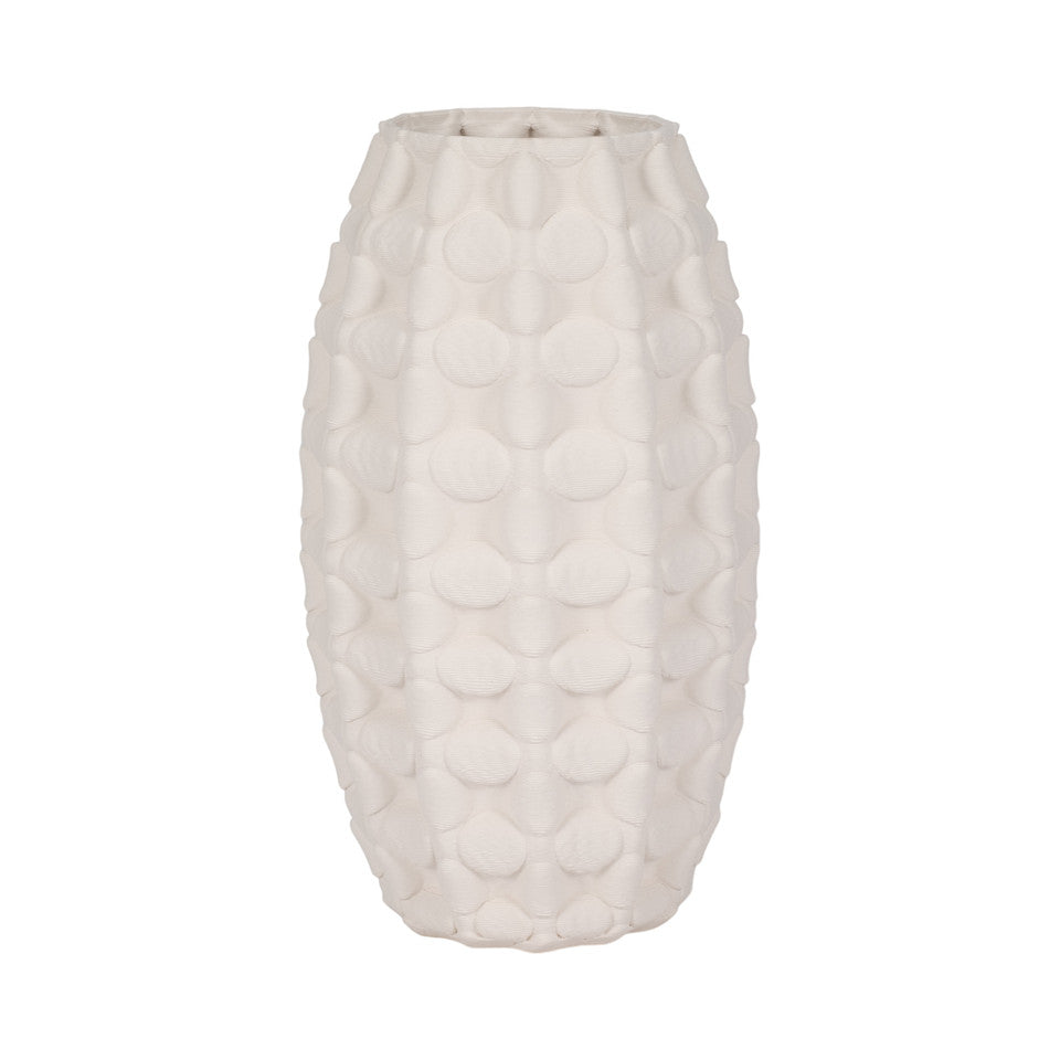 Alexander 3D Vase Ivory Beige 15inch
