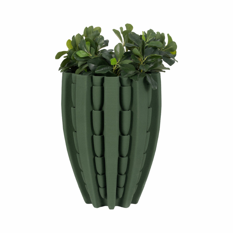 Lakeland 3D Printed Vase Green 15in