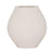 Elphantine 3D Vase Ivory Beige 11inch