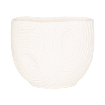 Sumatra Vase Ivory Beige 11inch