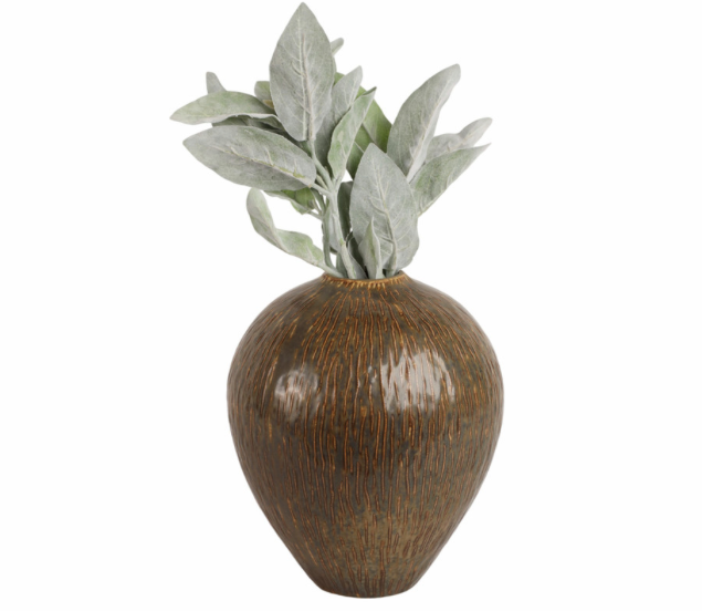 Procida Small Vase Brown 11 inch