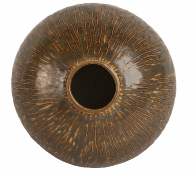 Procida Small Vase Brown 11 inch