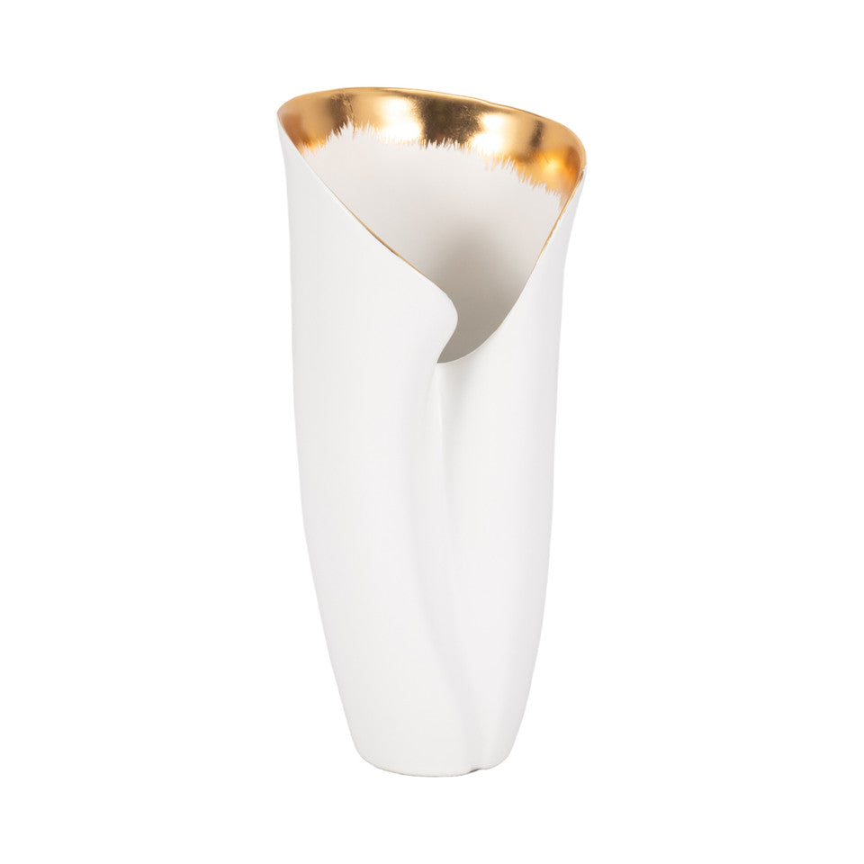 Hollis Vase White S
