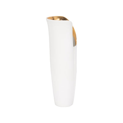 Hollis Vase White L