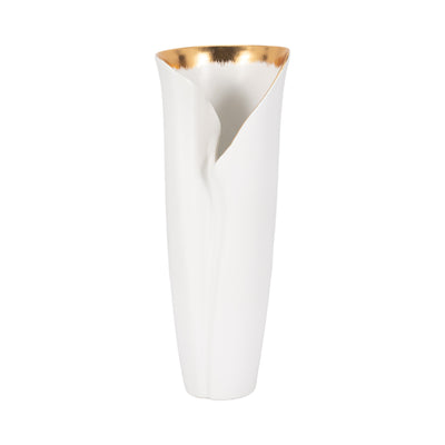 Hollis Vase White L