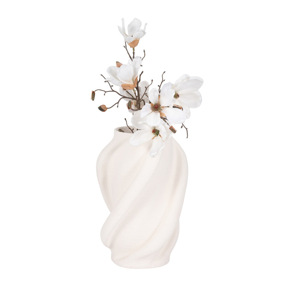 Murando 3D Vase White L