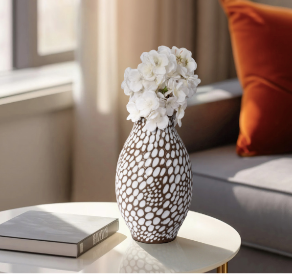 Puteri Medium Ceramic Vase 10inch