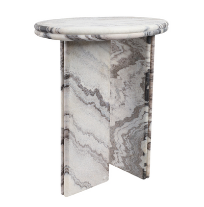 Andromeda Granite Accent Table With Texture