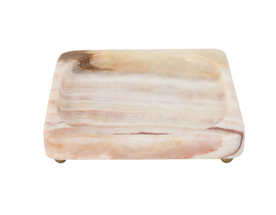 Honey Onyx Deco Tray