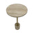 Masanori Travertine Accent Table