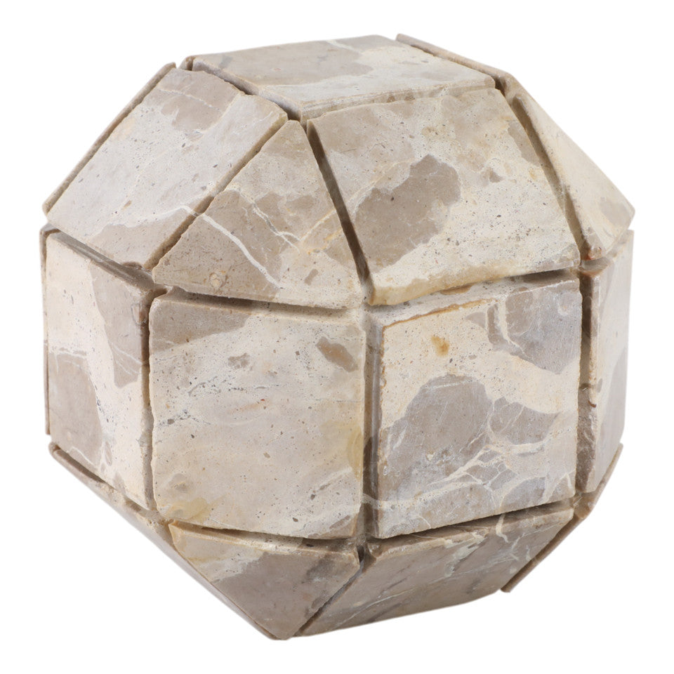 Pompano Marble Sphere Beige