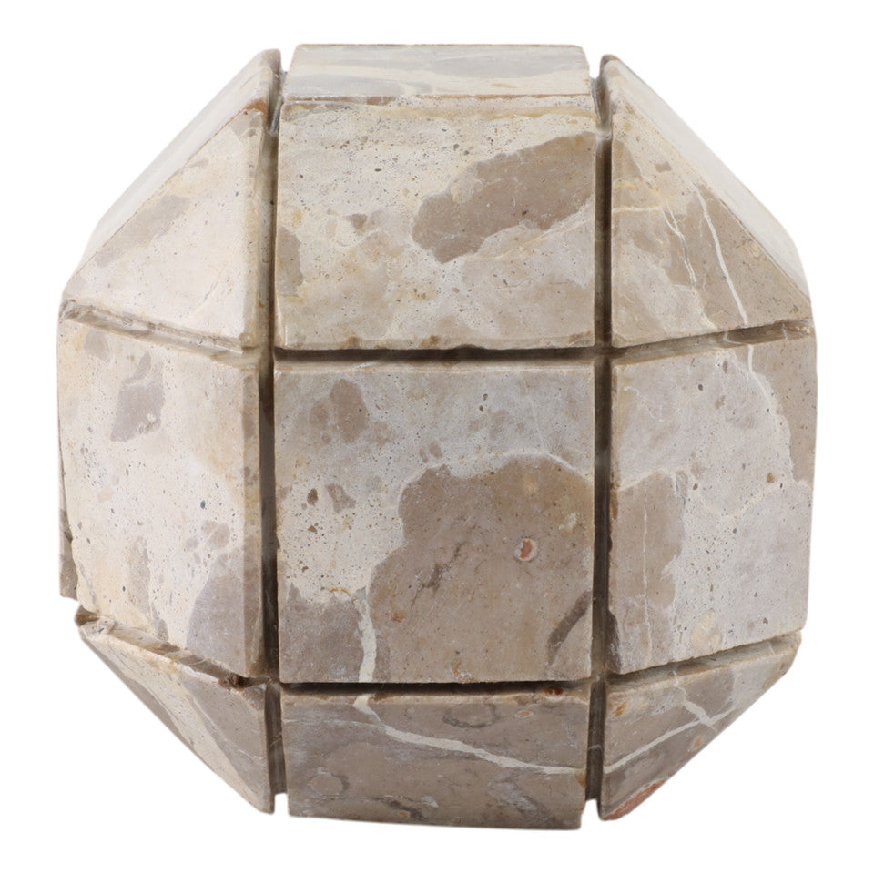Pompano Marble Sphere Beige