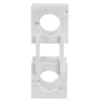 Vino Marble Wine Holder White