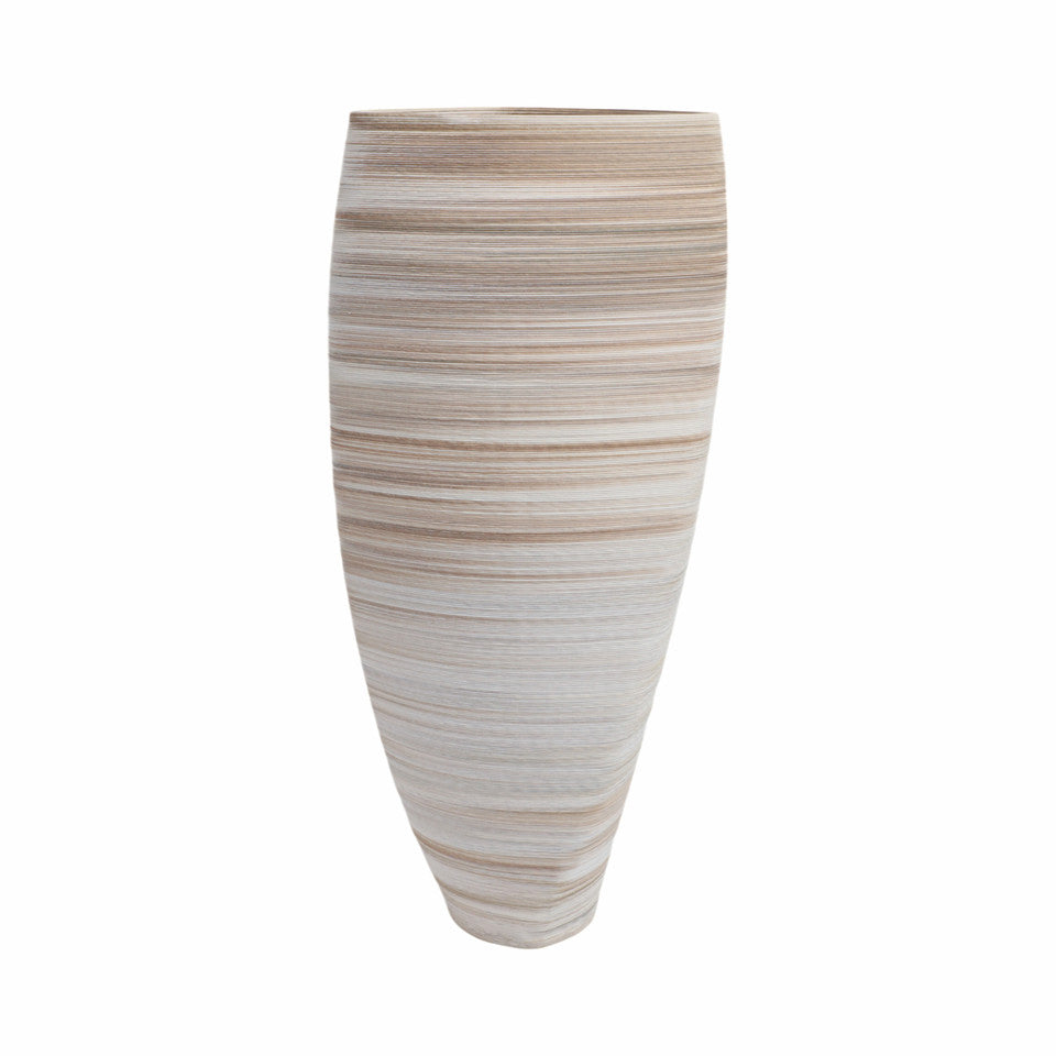 Asmara Large 3d Printed Porcelain Vase Multi 18in