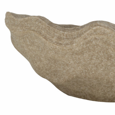 Flowood Brown Quartz Resin Bowl 16in