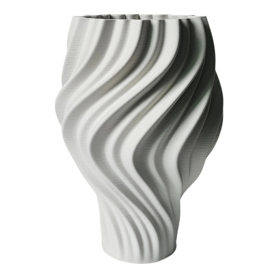 Ashford Vase 3D White S