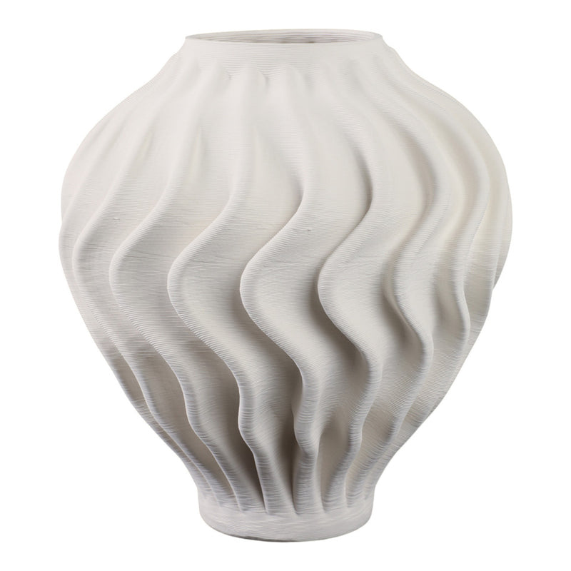 Ovalta Vase 3D White S